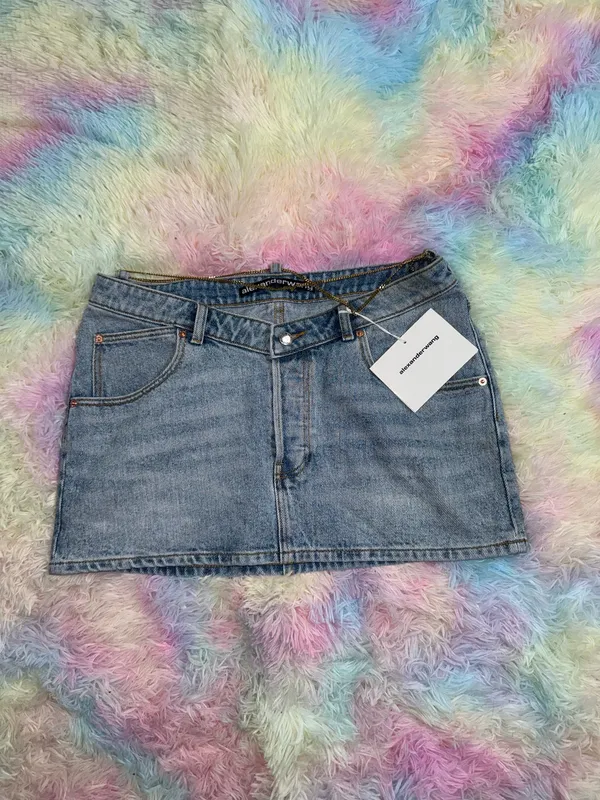 Cute Alexander Wang Denim Skirt - Image 2