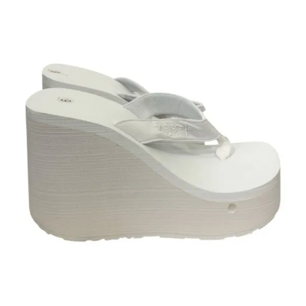 Vintage Zoop 90s Deadstock Platform Flip Flop Sandals Size 9 - Image 3