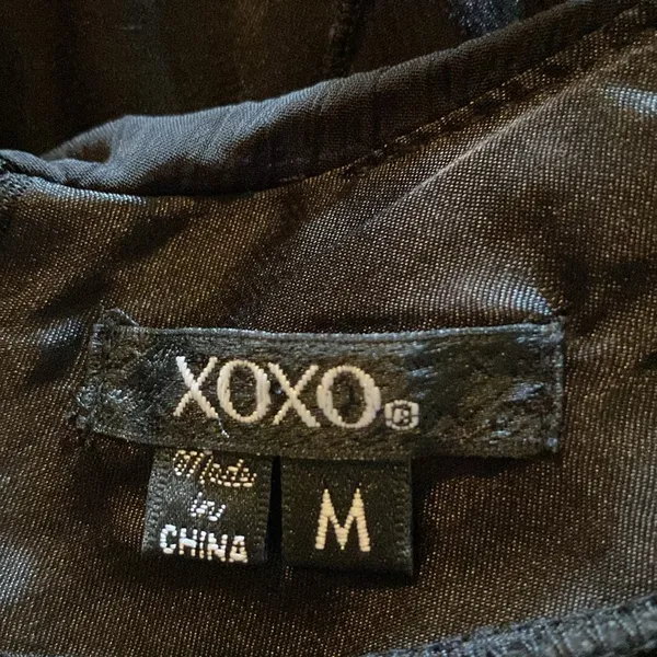 XOXO NWT Black Tiered Ruffle Top - Image 5