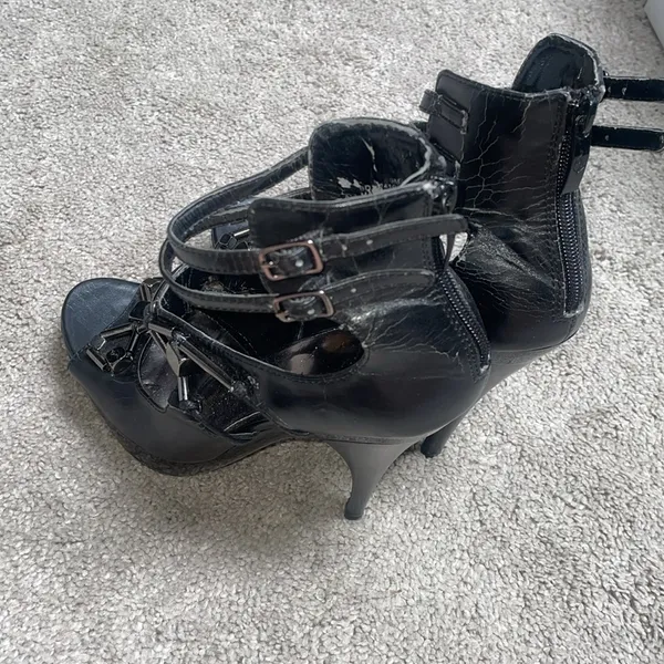 Baby Phat Y2k vintage platform heels with Smooth Finish size 9 - Image 4
