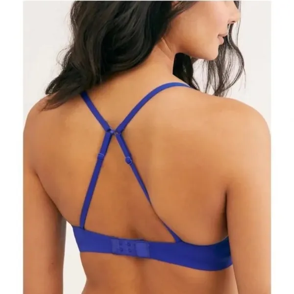 Free People Intimately Ari Underwire Bra In Blue Flame Size 32-C or 36-D NWT - Image 2