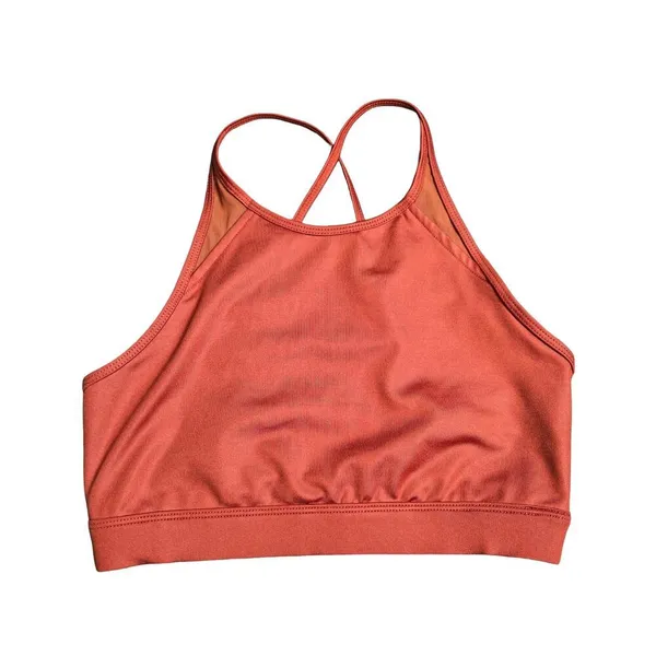 Alo‎ Yoga Orange Mesh Sports Bra Size: S - Image 2