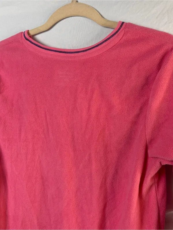 Women’s Pink Long-Sleeve V-Neck Sweater - Unbranded - Image 5