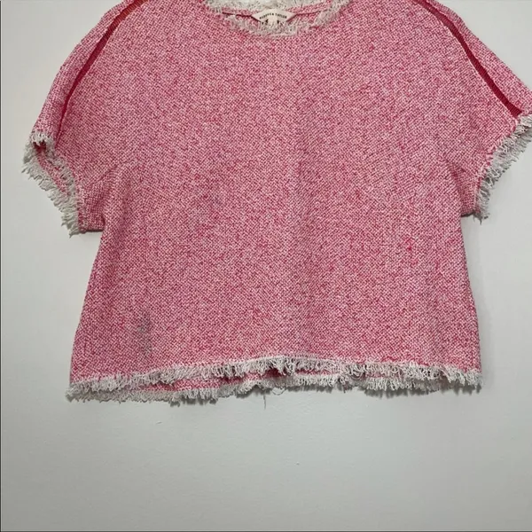 Rebecca Taylor Summer Stretch Tweed Top - Image 3