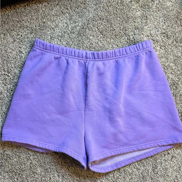 Aritzia Tna Cozy Sweatfleece Hi-Rise Shorts - Image 2