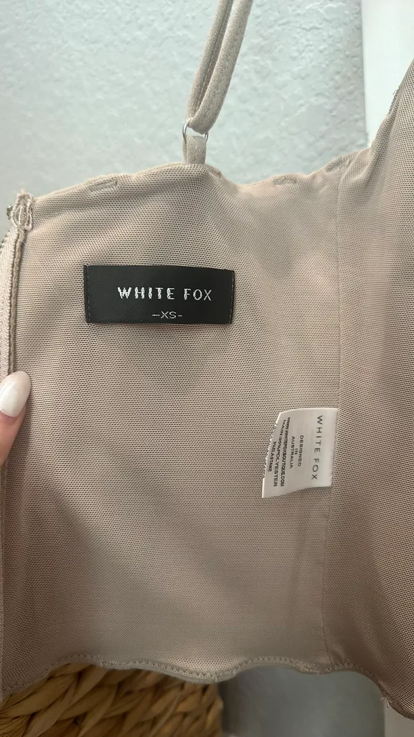 White Fox Corset Top - Image 3