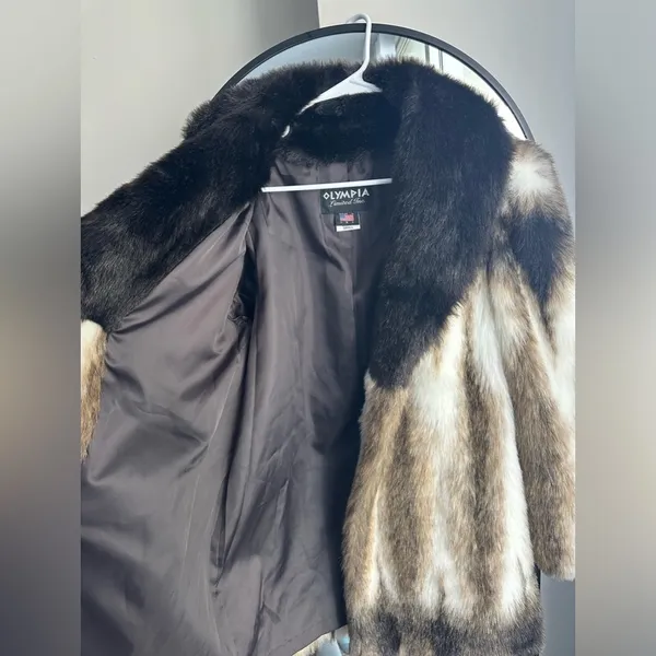 Olympia Limited Faux Fur Coat - Image 2