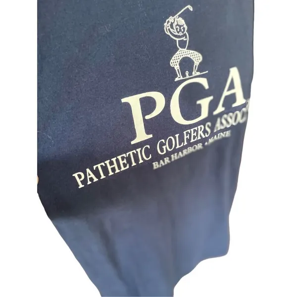 Fruit of the Loom PGA (Pathetic Golfers Association) Navy Blue Graphic T-Shirt Size L - Image 6