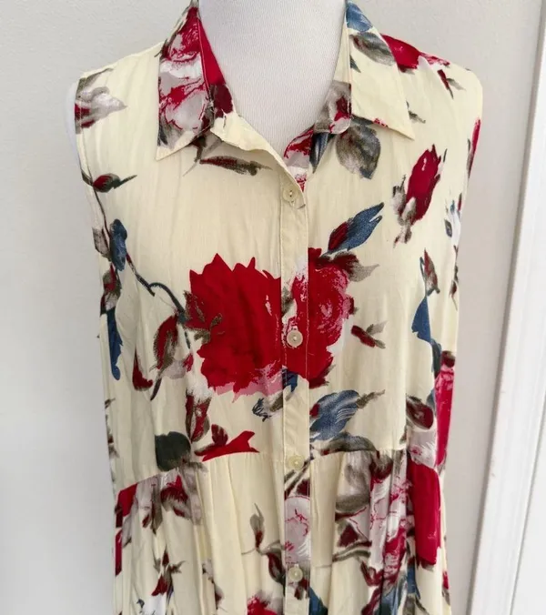 NWT Umgee Rose Tunic size XL - Image 2