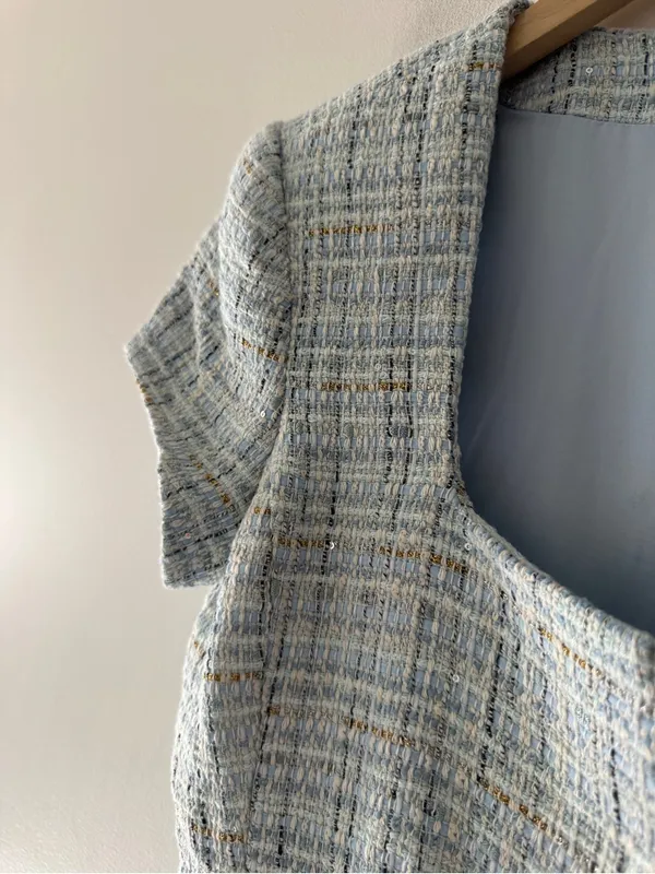 Generation‎ Love NEW!! Blue Sierra Tweed Dress - Image 9