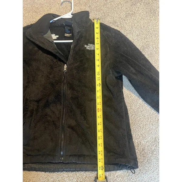 The North Face Jacket Womens Medium M Black Fleece Full Zip Hiking Preppy Osito - Image 6