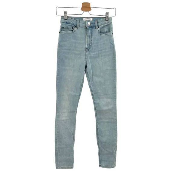 Reformation Harper High Rise Skinny Jeans Amalfi Light Wash Denim Blue‎ Size 24 - Image 3