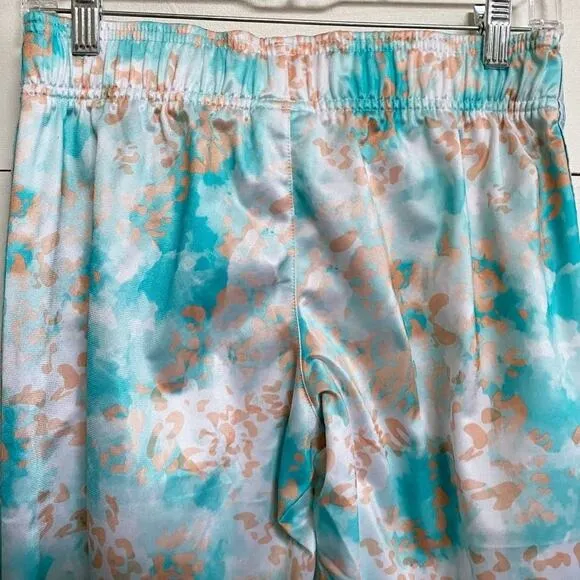 Umbro Women's Sublimated Track Pants‎ - Prism Blur/White Size Small - Image 7