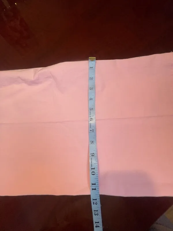 ZARA Pink High Waisted Wide Straight Leg Cotton Pants Pastel Barbiecore NWT Sz M - Image 13