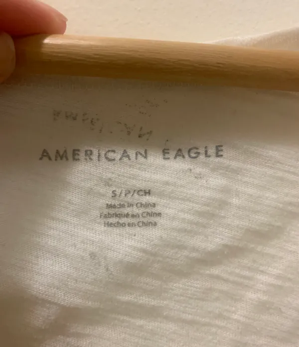 American Eagle White  Outfitters Vneck Top - Image 3