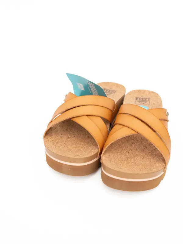 REEF - Cushion Bloom Hi Natural Platform Slide Sandals - Image 8