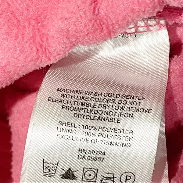 Columbia Womens Medium Pink‎ Full Zip Fleece Jacket Sweatshirt - Image 4