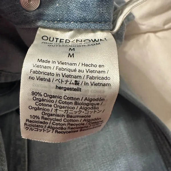 Outerknown Light Blue Denim Overalls for Women - NWT - Size M cotton - Image 11