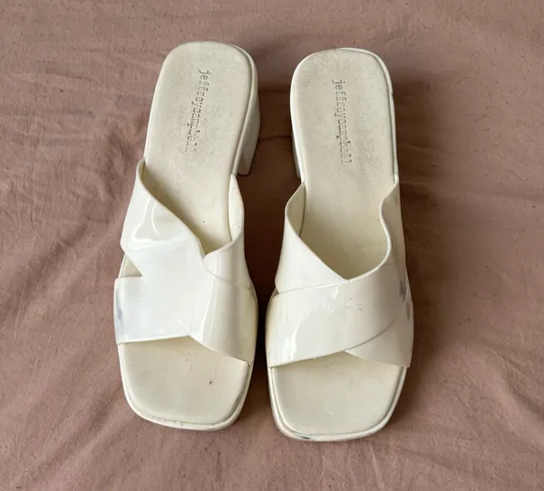Jeffrey Campbell White sandals - Image 2