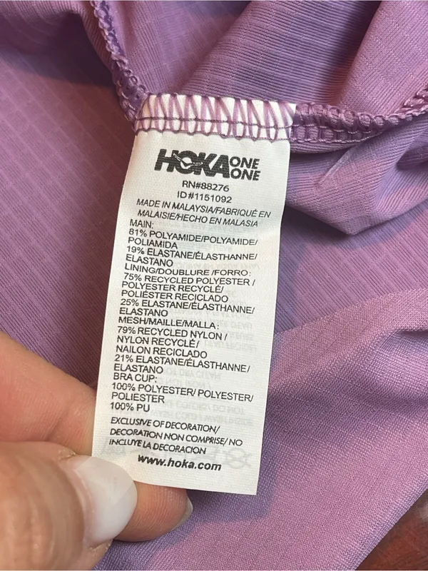 Hoka Women’s Mizi Outdoor Athletic Active Sports Dress Purple Sz Medium Gorpcore - Image 8