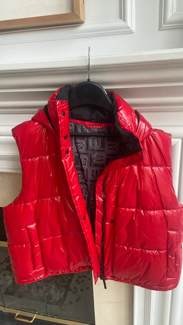 Loft Lou & Gray Hooded Active Puffer Vest - Image 2