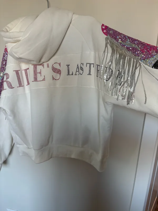 FashioNova Bride Hoodie rhinestone - Image 4