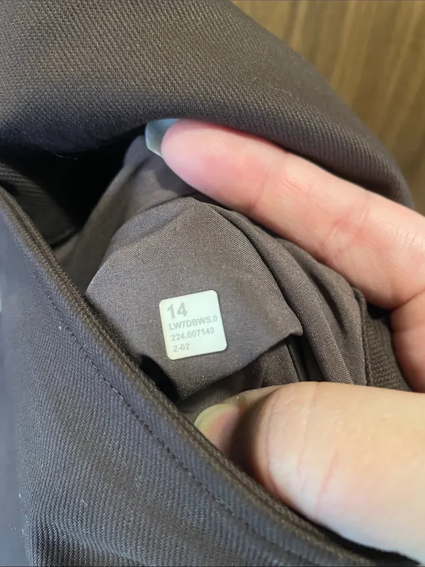 lululemon athletica High-Rise Dark Brown Tailored Shorts - Image 6