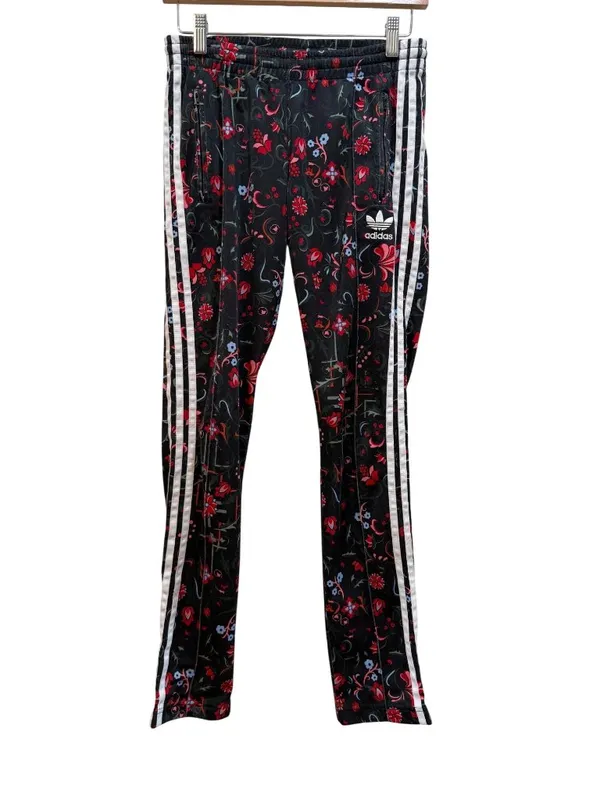 Adidas Originals Moscow Floral Russian Folk Art Rare Trefoil Track Pants XS - Image 3