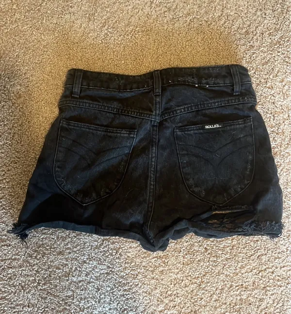 Rollas Dusters Short in Layla Black  - Image 4