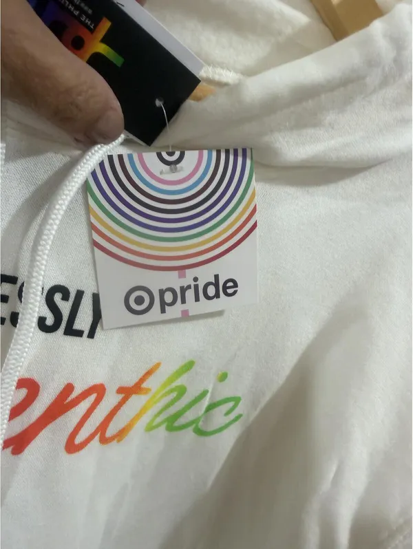 Pride Hoodie The Phluid Project White Hoodie M size cod3 - Image 2