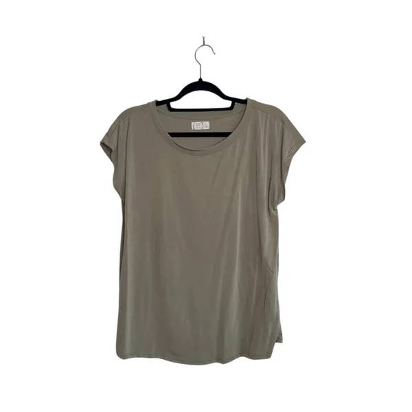 Maurices 24/7 Fairhaven Sandwash Dolman Tee Solid Light Green - Image 2