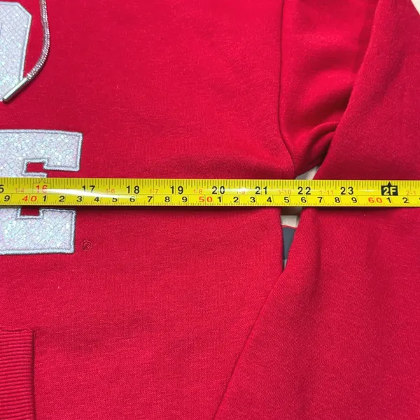 Colosseum Ohio State Buckeyes Womens S Rhinestone Drawstring Bling Hoodie NWT‎ - Image 12