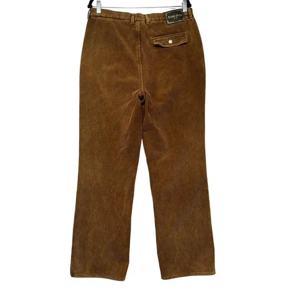 Teddy Fresh‎ Brown Pleated Corduroy Pants Straight Leg 100% Cotton 31 - Image 6