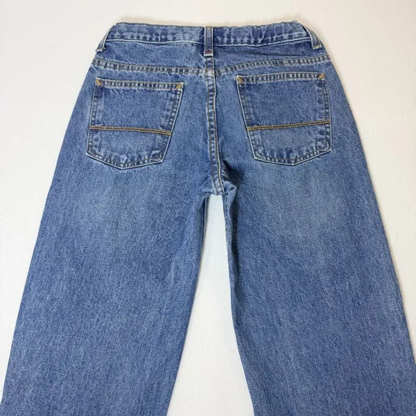 Arizona Jean Co Relaxed Fit Jeans Womens 14R Blue Denim Straight Leg - Image 6