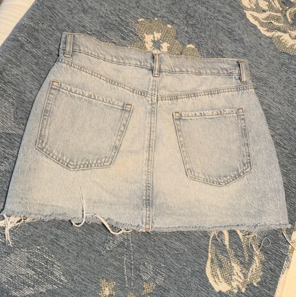Garage Denim Mini Skirt - Image 2