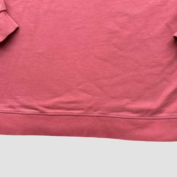 Lululemon Oversized Crewneck Sweatshirt Pink Salmon Women's sz M/L Athleisure - Image 7