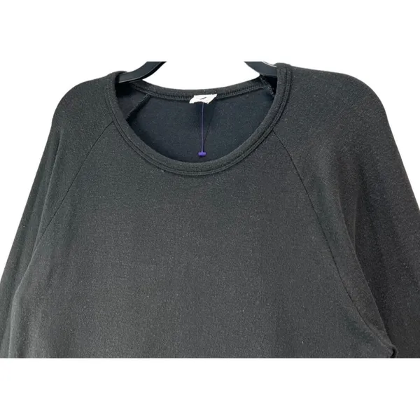 Wilfred Free Sweater Womens Small Black Long‎ Sleeve Pullover Crewneck Soft Top - Image 2