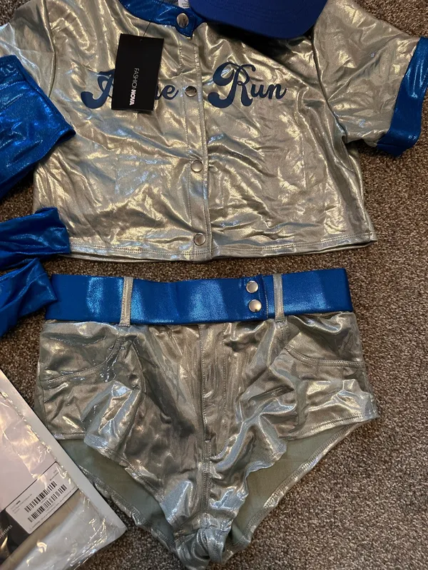 FashioNova Sexy Baseball Costume NWT - Image 4