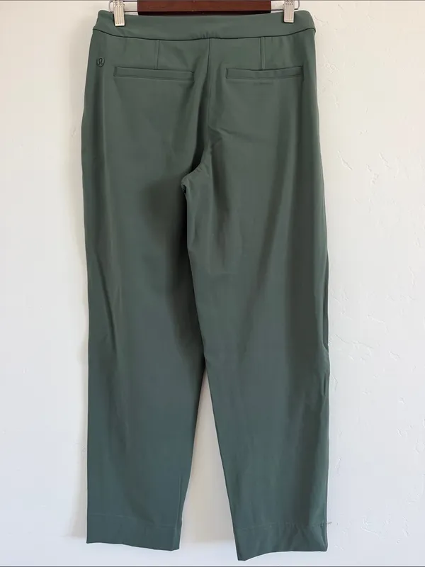 Lululemon Tapered-Leg Mid-Rise 7/8 Pant Luxtreme Small Dark Forest W5FWDS - Image 3