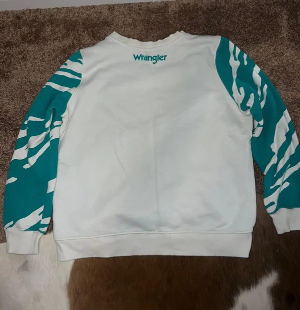 Wrangler Cowboy Scene Sweatshirt - Image 3