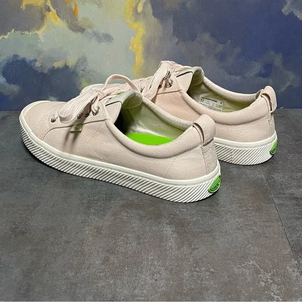 Cariuma Light Pink Canvas OCA Low Cut Women's Sneakers Size 10 - Image 10