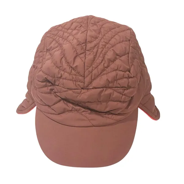 Lululemon‎ XS/Small Team Canada Olympic Edition Quilted Trapper Hat Red Merlot - Image 2
