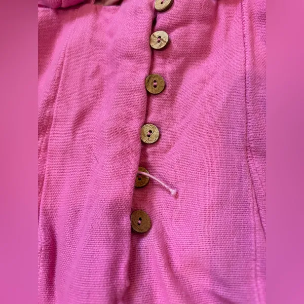 Free People Pink Mini Dress - Image 4