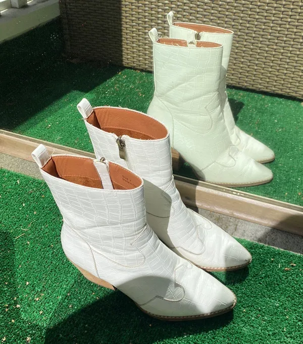 Ccocci White Boots - Image 3
