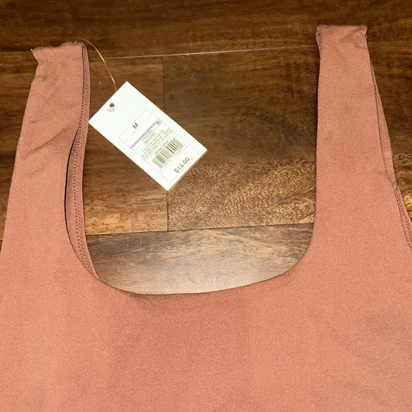 NWT A New Day Seamless Tank Bodysuit in Size Medium in Rust - Image 6