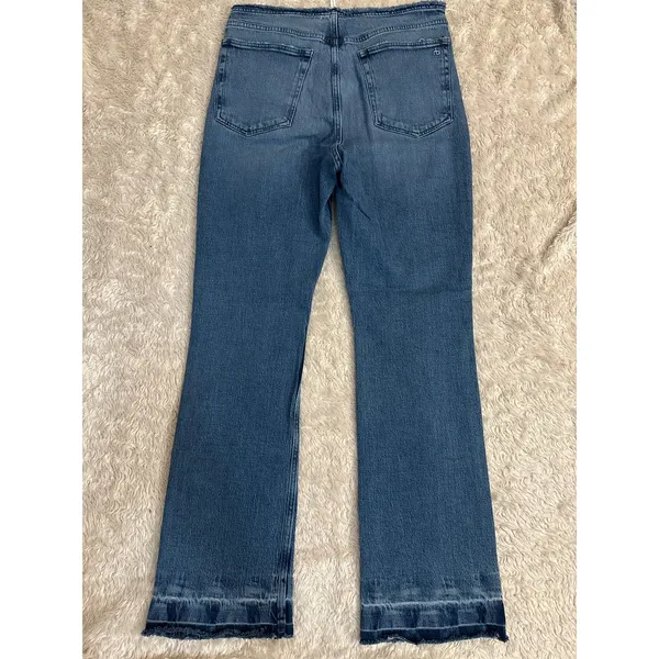 Rag & Bone Sz 29 Peyton Mid Rise Bootcut Medium Wash Jeans Misty WDD23P2928B7MI - Image 7