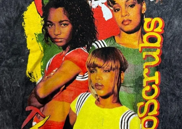 TLC No Scrubs Fan Mail Album Art Poster Soul Girl Band Tee M - Image 2