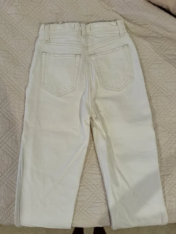 Abercrombie White Jeans - Image 6