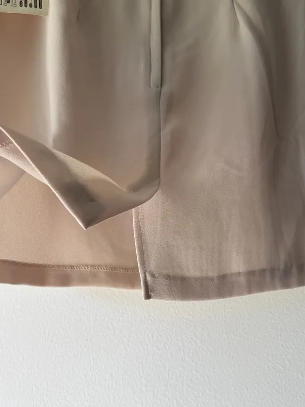 Rampage Deadstock Vintage Cream Mini Skirt - Image 2