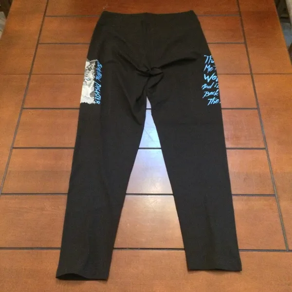 Beautiful disaster wolves black sweat pants 2xl - Image 8
